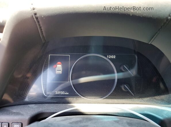 58AD11D17MU005612 2021 LEXUS ES Black Вид щитка приладів