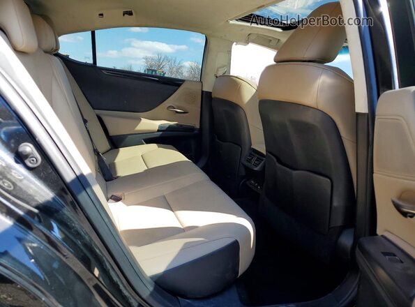 58AD11D17MU005612 2021 LEXUS ES Black Вид задніх сидінь