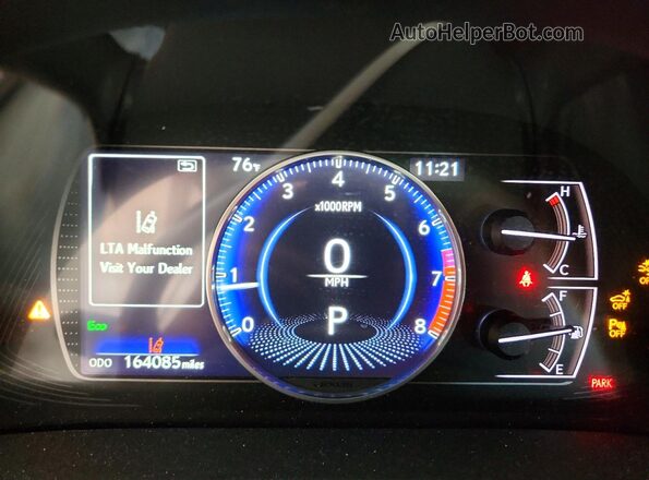58AD11D18MU006297 2021 LEXUS ES Tan Սարքավորումների վահանակի տեսք