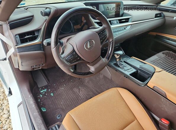 58AD11D1XMU001876 2021 LEXUS ES White Առջևի վահանակի տեսք