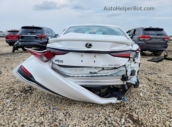 58AD11D1XMU001876 2021 LEXUS ES White Հետևի տեսք