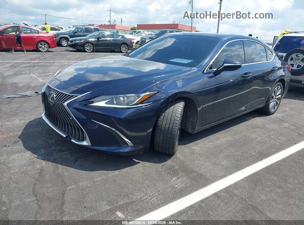 58AD11D1XMU002087 2021 LEXUS ES 250 Blue წინა მარცხენა ხედი სამი მეოთხედიდან