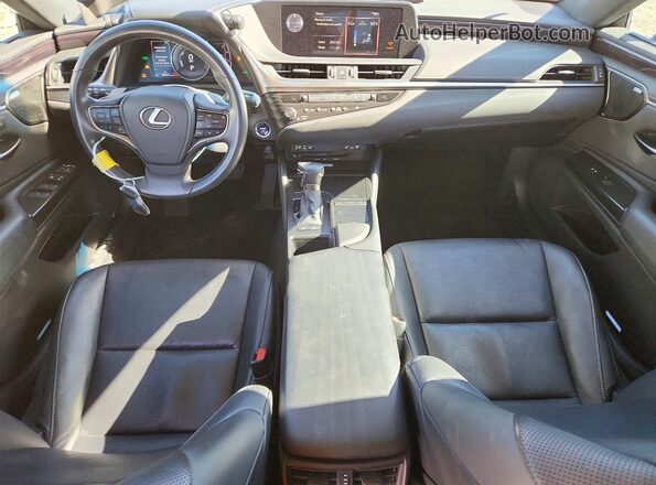 58AD21B11LU005300 2020 LEXUS ES Black Вид панелі приладів