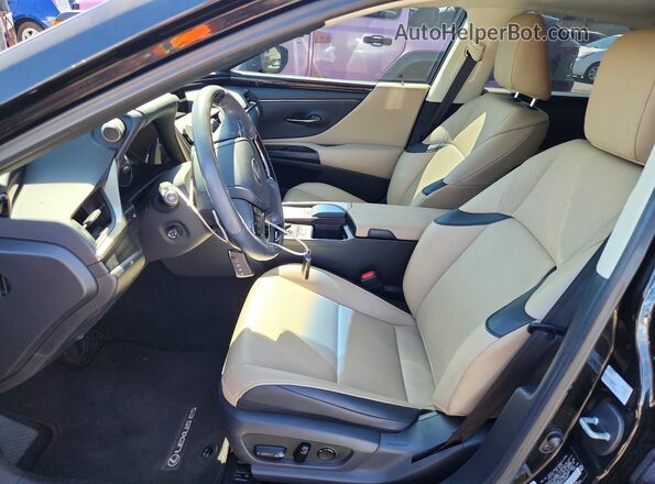 58AD21B12LU009677 2020 LEXUS ES Black Вид підкапотного простору