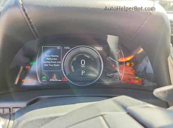 58AD21B12LU009677 2020 LEXUS ES Black 