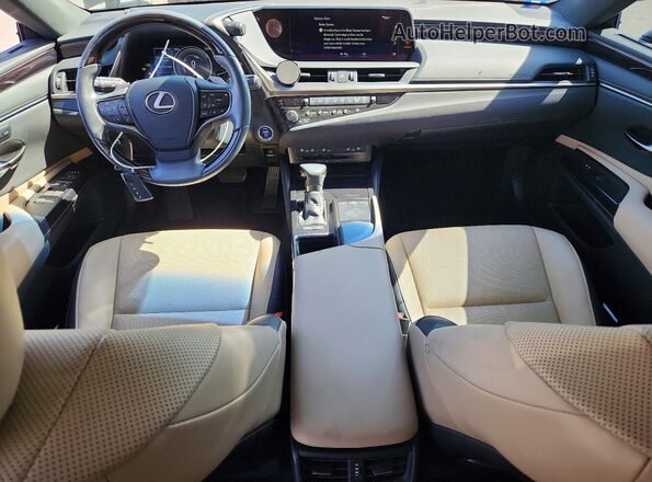 58AD21B12LU009677 2020 LEXUS ES Black 