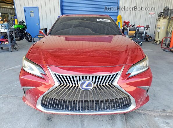 58AD21B16LU004756 2020 LEXUS ES Red Вид спереду