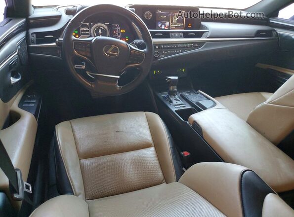 58AD21B16LU004756 2020 LEXUS ES Red Вид панелі приладів