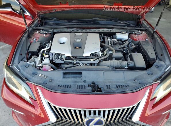 58AD21B16LU004756 2020 LEXUS ES Red Вид задньої частини салону