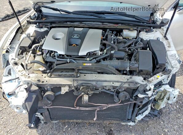 58AD21B16LU011612 2020 LEXUS ES White Widok wnętrza z tyłu