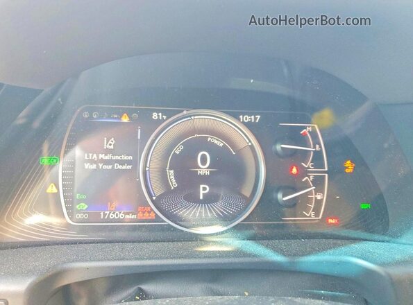 58ADA1C11RU050070 2024 LEXUS ES Black ხელსაწყოთა პანელის ხედი
