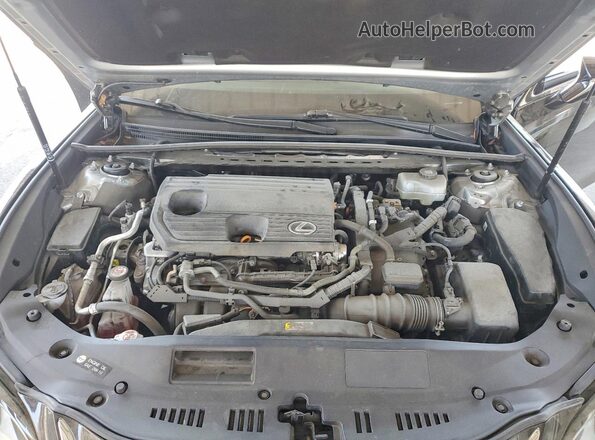 58ADA1C12PU029290 2023 LEXUS ES Black Вид задньої частини салону