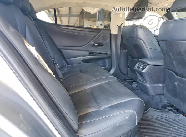 58ADA1C12PU029290 2023 LEXUS ES Black Вид задніх сидінь