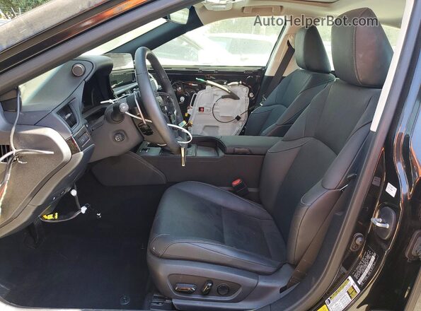 58ADA1C12SU070057 2025 LEXUS ES Black Widok wnętrza z przodu
