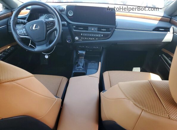 58ADA1C13NU016206 2022 LEXUS ES Silver ხელსაწყოთა პანელის ხედი