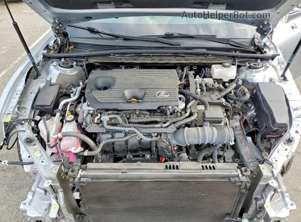 58ADA1C13PU033817 2023 LEXUS ES Серебряный Вид задней части салона