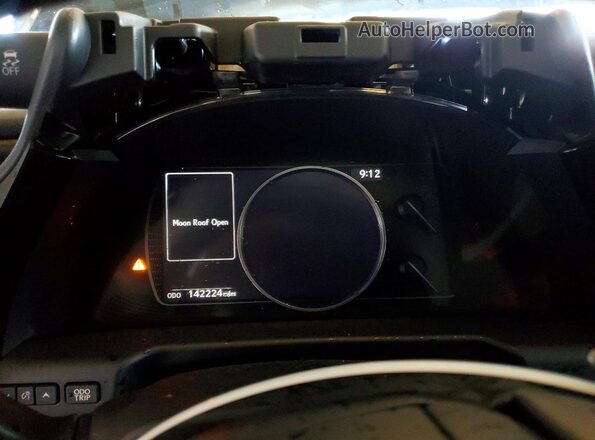 58ADA1C14PU031252 2023 LEXUS ES Black Widok zestawu wskaźników