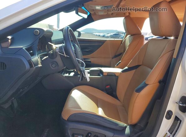 58ADA1C15NU014327 2022 LEXUS ES White Widok wnętrza z przodu