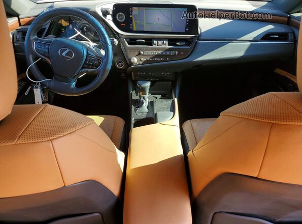 58ADA1C15NU014327 2022 LEXUS ES White Widok deski rozdzielczej