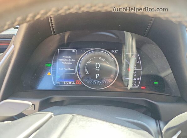 58ADA1C16MU002122 2021 LEXUS ES Black Vista del cuadro de instrumentos