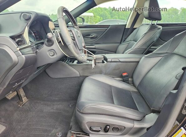 58ADA1C17MU004235 2021 LEXUS ES Black Front interior view