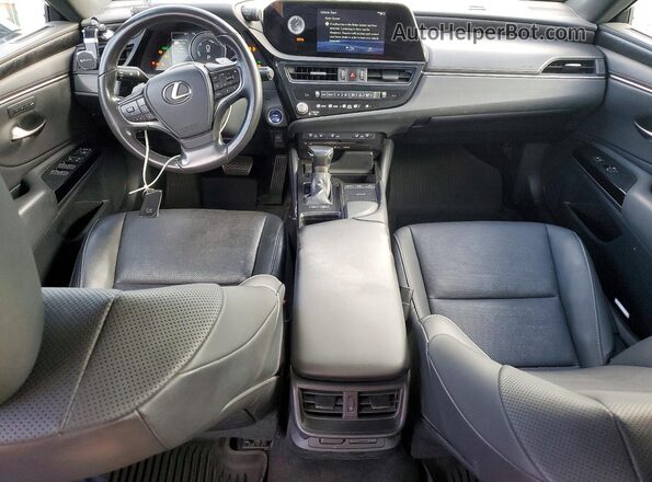 58ADA1C17NU014247 2022 LEXUS ES Черный Вид панели приборов