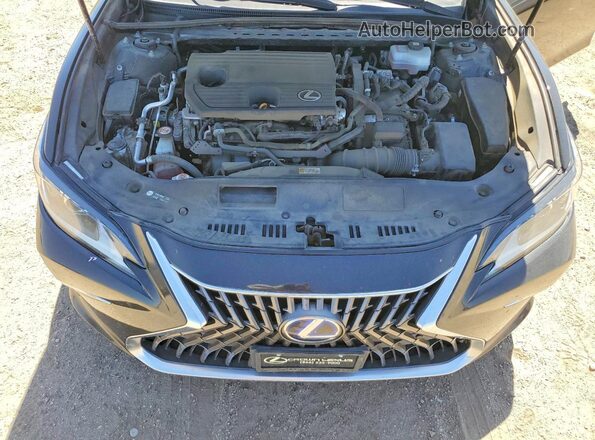 58ADA1C18NU023636 2022 LEXUS ES Black Սալոնի հետևի տեսք