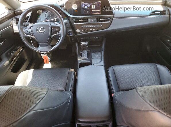 58ADA1C18NU023636 2022 LEXUS ES Black Առջևի վահանակի տեսք