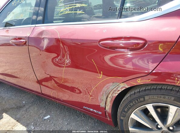58ADA1C19MU009324 2021 LEXUS ES 300H Red Դիմացի տեսք