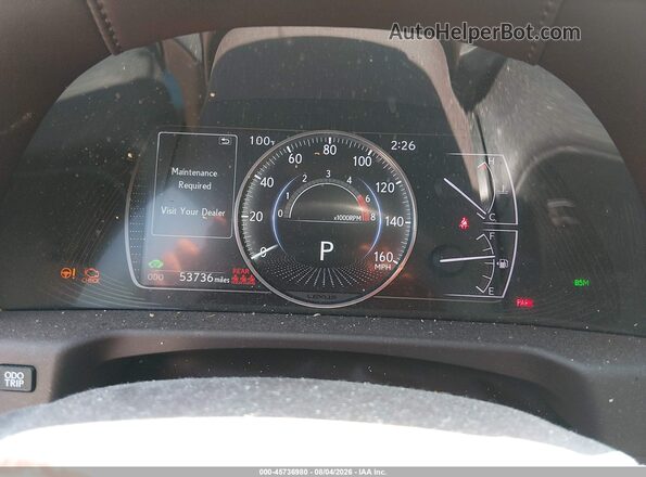 58ADA1C19MU009324 2021 LEXUS ES 300H Red Հետևի նստատեղերի տեսք