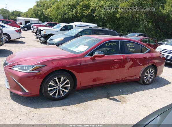 58ADA1C19MU009324 2021 LEXUS ES 300H Red Սալոնի 360 աստիճան տեսք