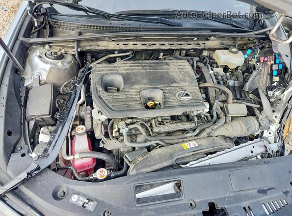 58ADA1C1XNU024156 2022 LEXUS ES Серебряный Вид задней части салона