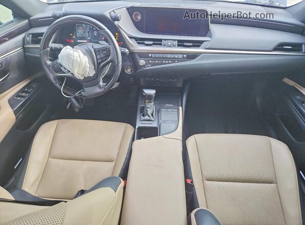 58ADZ1B10MU104364 2021 LEXUS ES Blue Вид панелі приладів
