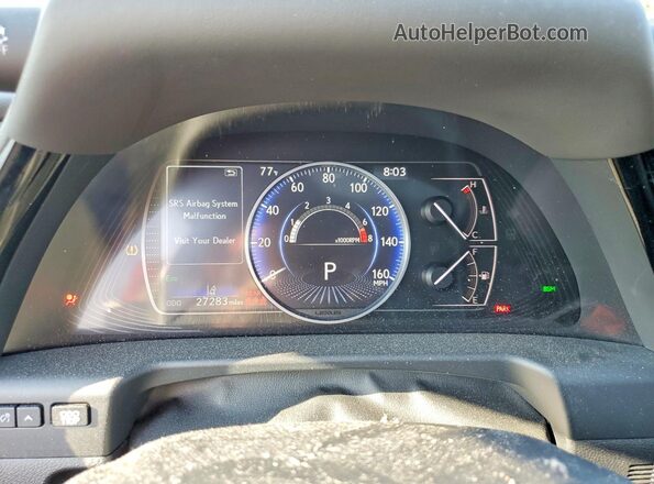 58ADZ1B10PU157750 2023 LEXUS ES Gray Սարքավորումների վահանակի տեսք