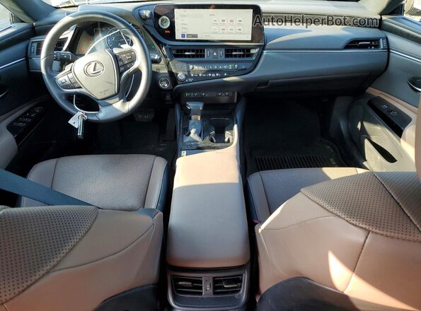 58ADZ1B10PU157750 2023 LEXUS ES Gray Առջևի վահանակի տեսք