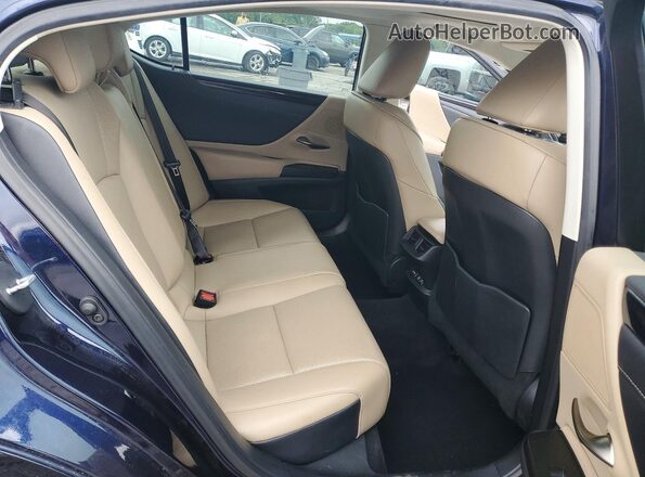58ADZ1B11LU059529 2020 LEXUS ES Blue უკანა სავარძლების ხედი