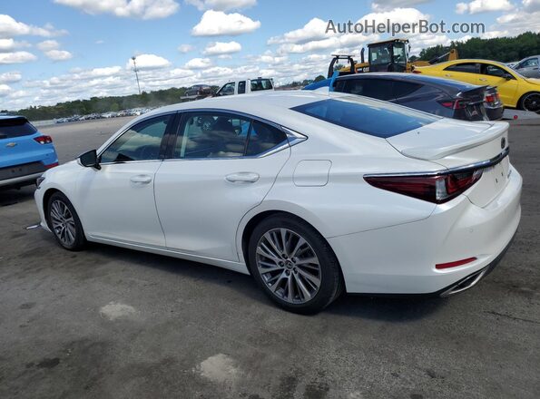 58ADZ1B11LU066402 2020 LEXUS ES White Trasero izquierdo
