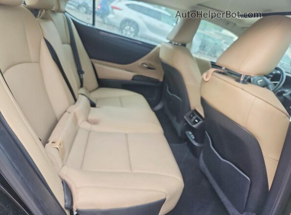 58ADZ1B11MU091625 2021 LEXUS ES Black უკანა სავარძლების ხედი