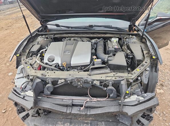 58ADZ1B11MU091625 2021 LEXUS ES Black უკანა სალონის ხედი