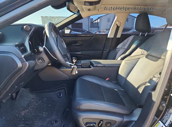 58ADZ1B14MU102486 2021 LEXUS ES Black Engine compartment view