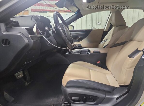58ADZ1B15LU061316 2020 LEXUS ES Beige Widok wnętrza z przodu