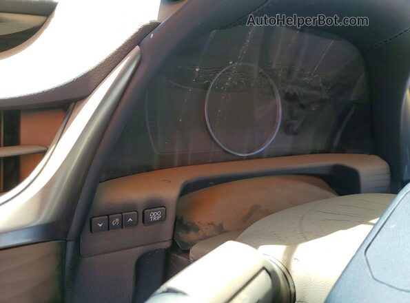 58ADZ1B15MU109964 2021 LEXUS ES White Widok zestawu wskaźników