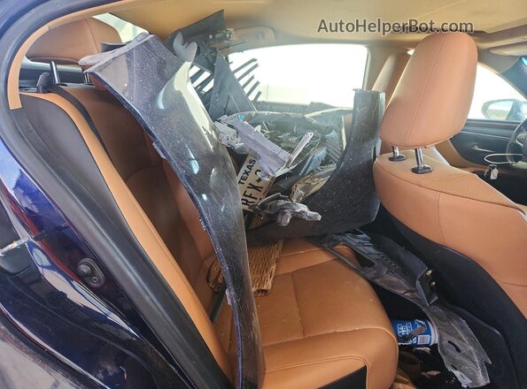 58ADZ1B15NU117774 2022 LEXUS ES Blue Հետևի նստատեղերի տեսք