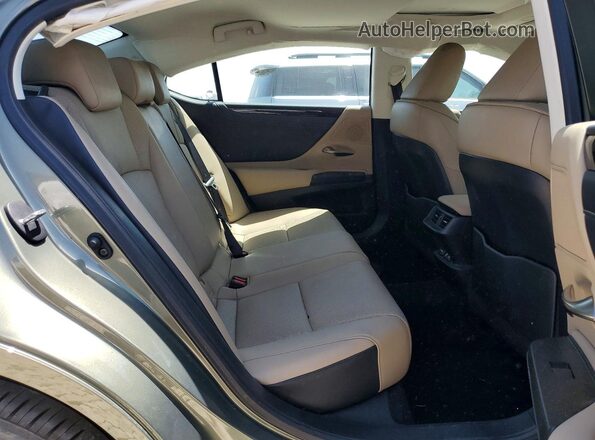 58ADZ1B16LU062460 2020 LEXUS ES Green უკანა სალონის ხედი