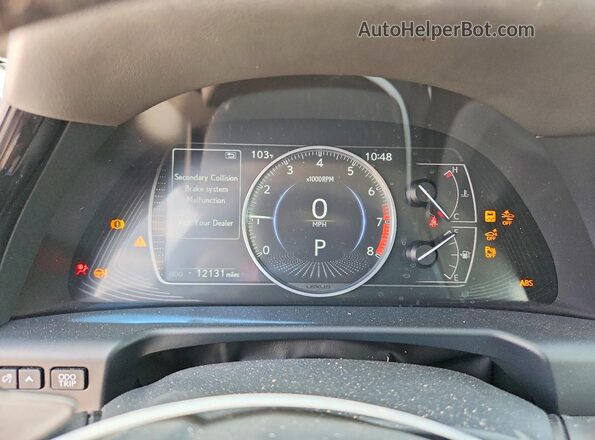 58ADZ1B16SU194147 2025 LEXUS ES Silver Vista del cuadro de instrumentos