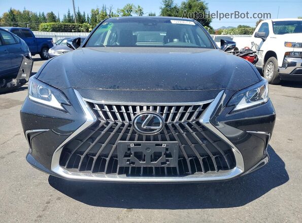58ADZ1B17NU137346 2022 LEXUS ES Black Դիմացի տեսք