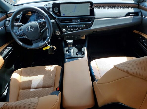 58ADZ1B17PU147863 2023 LEXUS ES White Dashboard view