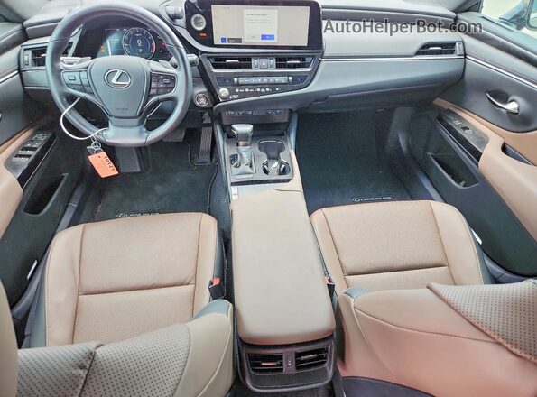 58ADZ1B19RU167261 2024 LEXUS ES Black Вид панелі приладів