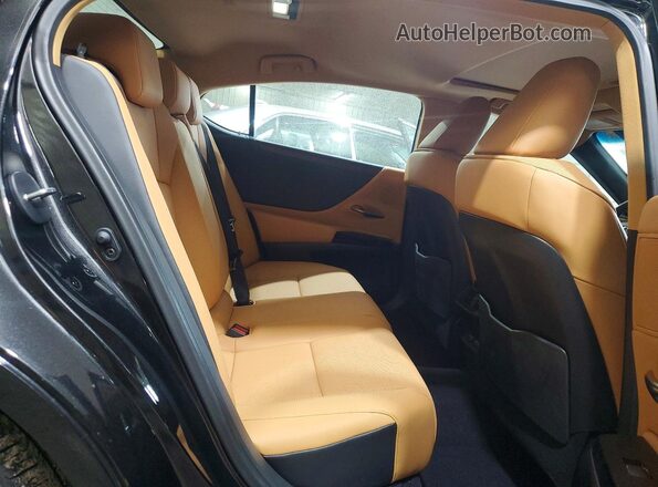 58ADZ1B1XSU201665 2025 LEXUS ES Black უკანა სავარძლების ხედი