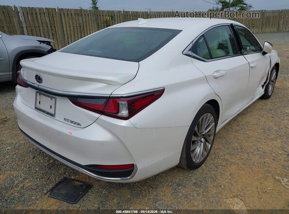 58AEA1C12NU018937 2022 LEXUS ES 300H White Հետևի աջ